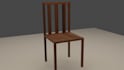 create a chair model in blender