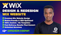 design or redesign your wix website and build a wix online store