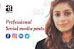 be your social media posts and content creator