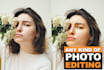 do any image editing and retouching