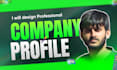 design premium company profile and crypto white paper