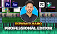 be your vsl video editor, edit youtube video or podcast