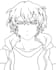 anime line art drawing