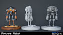design 3d character model,texture,lighting