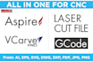 do cnc programming, cnc machining, vcarve pro, aspire, gcode
