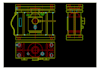 draw cad dwg 2d mechanical product drawing