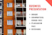 create a wonderful business presentation and powerpoint slides
