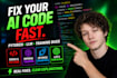 fix your pytorch, llm, or ai training code fast