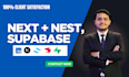 develop a full stack web app using next js nest js prisma