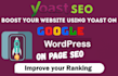 do quality on page seo of your wordpress websites