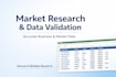 validate and research accurate business and market data