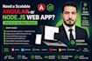 build your angular and nodejs full stack web application