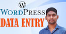do wordpress data entry