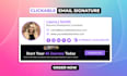 create a professional, clickable HTML email signature for gmail, outlook, iphone