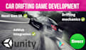 develop car drifting game for android and IOS in unity 3d
