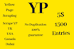 do scrape data from yellow pages in 24hr