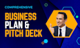 write comprehensive business plans and pitch deck