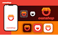design modern professional clean app logo or app icon