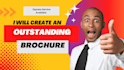 create a audience grabbing brochure that commands results