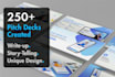 write design investor pitch deck powerpoint presentation design