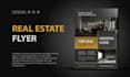 design real estate flyer or magazine ad