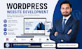 do wordpress website development or create business website
