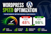 do wordpress speed optimization or increase wordpress website speed