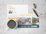 design real estate cleaning service direct mail eddm postcard