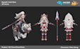 model custom 3d characters for games, animation, and printing