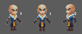 create 3d character or model for games or cartoon