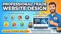 build plumbing website, hvac electrician, painting, roofing website on wordpress