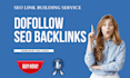 do 60 permanent high pr SEO dofollow backlinks