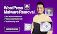 recover hacked wordpress website, remove malware, security