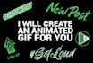 create an animated gif or sticker for you