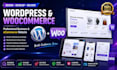 build wordpress website, woocommerce store and ecommerce website