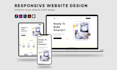 design responsive UI UX for your website