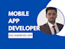 do mobile app development, ios android app as node developer