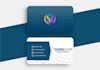 design creative and unique business cards, letter head, qr code