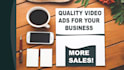 create high quality short product video ads