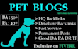do guest post on high da pet blog da55