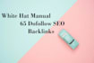 do 65 USA SEO dofollow backlinks, link building