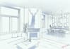 draw architectural perspective drawing