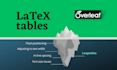 create awsome latex tables