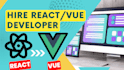 develop your react vue django api node fix bugs, and deploy