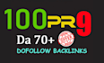 do safe building 100 pr9, with high authority SEO backlinks service