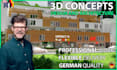 do 3d architectural design, render, animation, and concepts