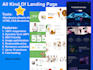 create a responsive landing page design