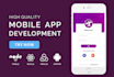 develop react native mobile app for android and ios