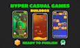 create trending hyper casual mobile games with ads and monetization