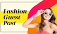do guest post on high da50 fashion blog